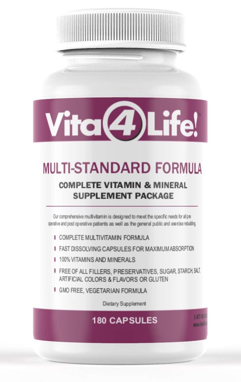 Vita4Life, Bariatric Multivitamins, Multi-Standard Formula - 180 Count