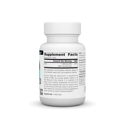 Source Naturals Folic Acid 800 Mcg Tablet, 200 Count