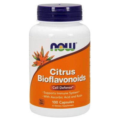 Now Foods Citrus Bioflavonoid, 100 Count (Pack of 1)