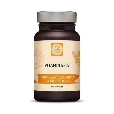 Kala Health Unique Formula with All 8 Tocopherols and Tocotrienols Vitamin E- Contains no PAHs, Heavy Metals, Contaminants or Preservatives - Certified Sustainable - Hair, Scars and Skin