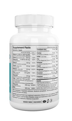 Nutri Supreme Ultimate Multivitamin for Men and Women, with Over 20 Vitamins and Minerals, Daily Nutritional Supplement for Immune Support, Kosher, Vegetarian 90 Day Supply