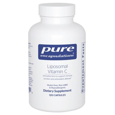 Pure Encapsulations Liposomal Vitamin C - Immune Support Supplement* - Antioxidant Nourishment - Daily Vitamin - Non-GMO &amp; Gluten Free - 120 Capsules
