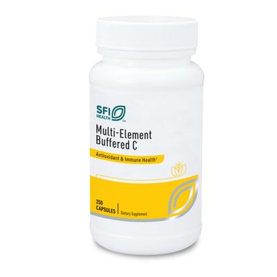 Klaire Labs Buffered Vitamin C Capsules with Quercetin Bioflavonoids &amp; L-Glutathione to Support Immune Function &amp; Antioxidant Protection - Hypoallergenic &amp; Gentle on Stomach (250 Capsules)