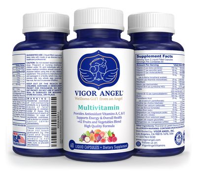 VIGOR ANGEL Multivitamin, 60 Liquid Capsules