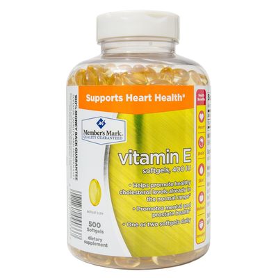 Members Mark Vitamin E 400 IU Dietary Supplement (500 ct.)