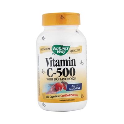 Nature&#39;S Way Vit C 500 W/Bioflavs 100 Cap