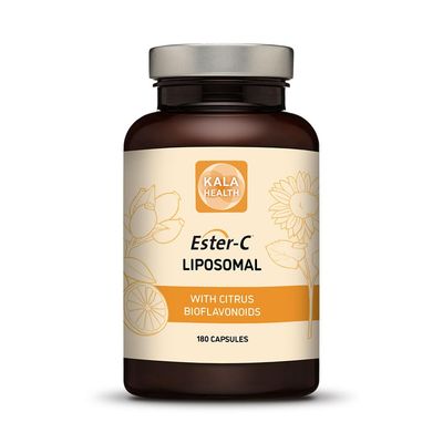 KALA HEALTH Liposomal Ester C - The Only Ester C Vitamin C in Liposomal Form for The Best Absorption (180)