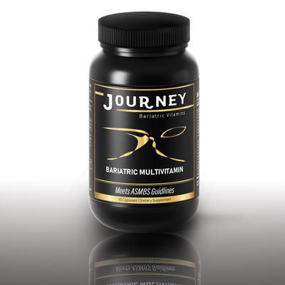 Journey Bariatric Multivitamin Supplement with Probiotics &amp; Iron | Complete Essential Nutrients for Pre- &amp; Post-Surgery Health