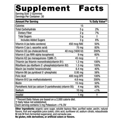 Nordic Naturals Men's Multivitamin Gummies, Mixed Berry - 60 Gummies - Support for Healthy Bones, Blood Vessels, Energy & Immunity - Non-GMO, Vegetarian - 30 Servings