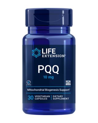 Life Extension PQQ Caps - Pyrroloquinoline Quinone, 10 mg - Promotes the Growth of New Mitochondria, ATP, Energy Support - Gluten-Free, Non-GMO, Vegetarian - 30 Capsules