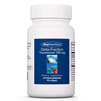 Nutricology Delta-Fraction Tocotrienols Dietary Supplement - Vitamin E, Cardiovascular Health, Hypoallergenic, Softgels - 90 Count, 125 mg