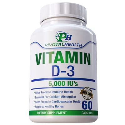 Vitamin D3 5,000 IU&#39;s