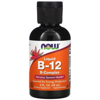 Now Foods - Liquid B-12 (B Complex) 2 fl oz