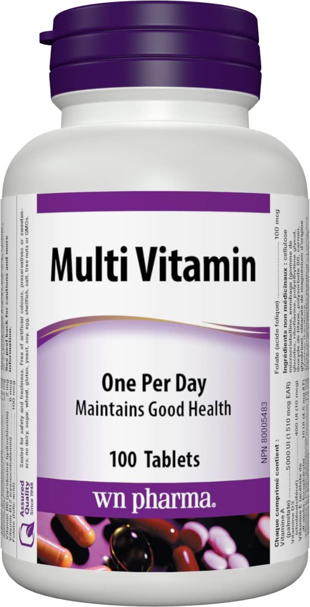 Multi-Vitamin with Vitamin E (dl-Alpha Tocopheryl Acetate) - 100 ta.