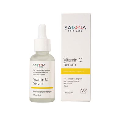 Savvia Skin Care, Vitamin C Serum For Face, For A Smoother, Brighter, and Younger-looking Skin, Which Glows, Hydrates And Evens Out Skin Tone, 1 fl.oz/30ml