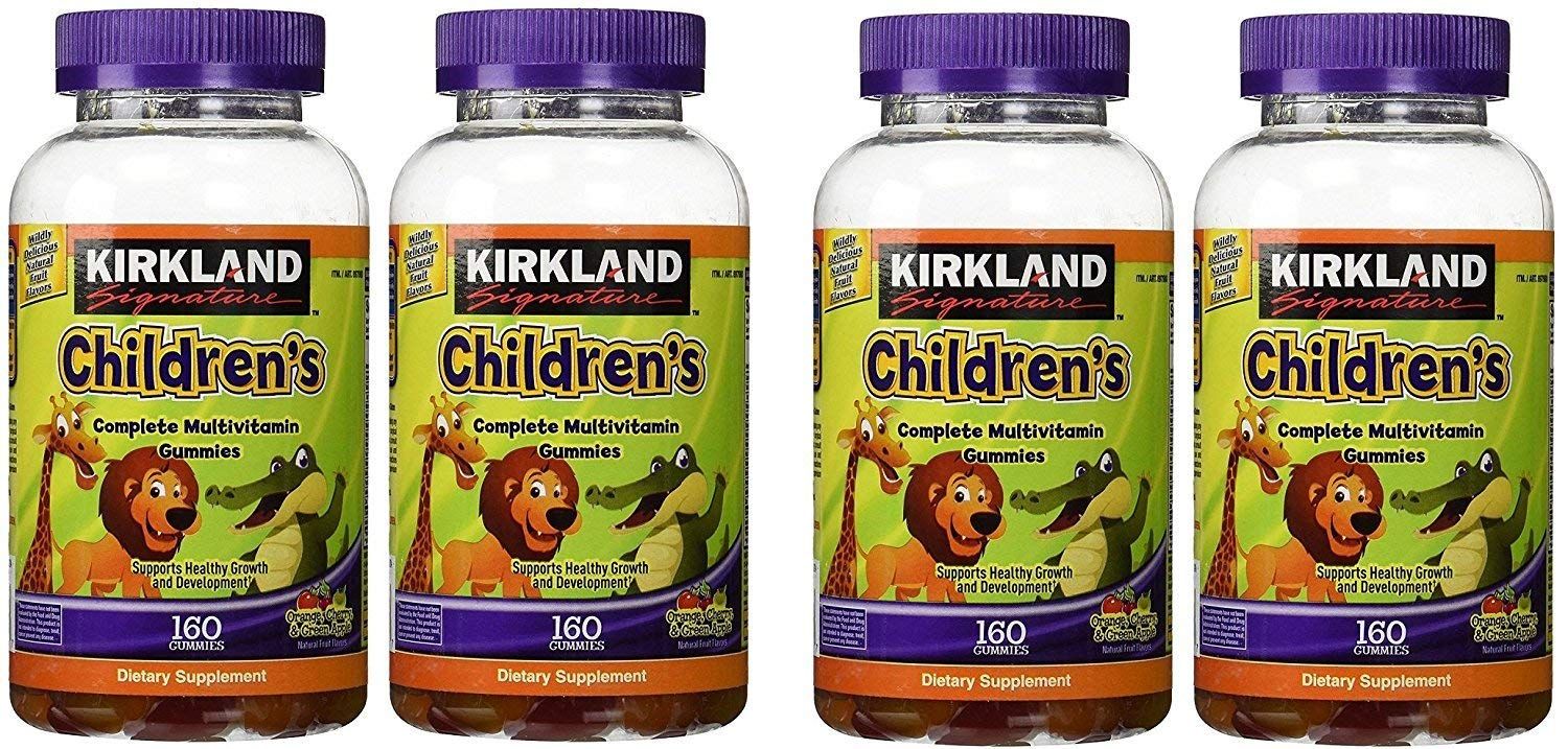 Kirkland Signature Children&#39;s Complete Multivitamin, 320 Gummies (2 Pack)