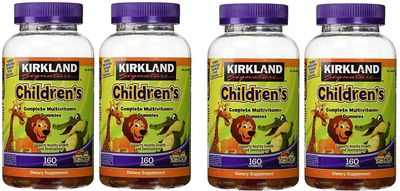 Kirkland Signature Children&#39;s Complete Multivitamin, 320 Gummies (2 Pack)