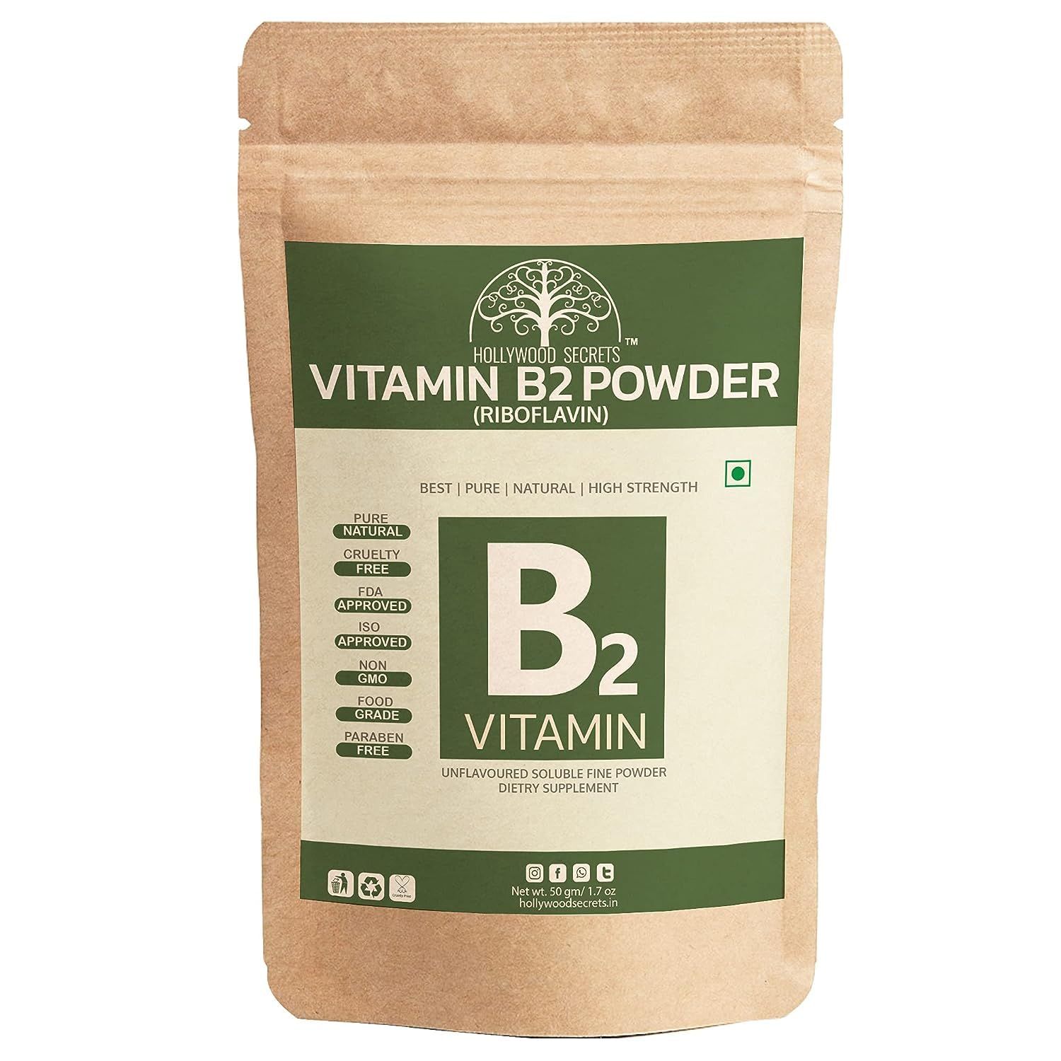 Nutranix TNA Vitamin B2 Riboflavin Powder 50gm