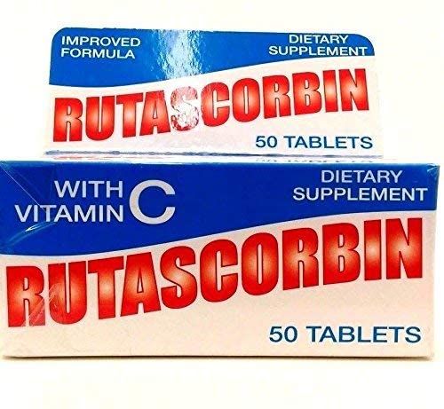 Birsppy Rutascorbin with Vitamin C 50 Tablets