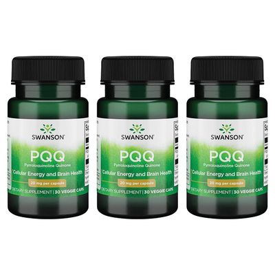 Swanson Ultra Pqq Pyrroloquinoline Quinone 20 mg 30 Veg Caps 3 Pack