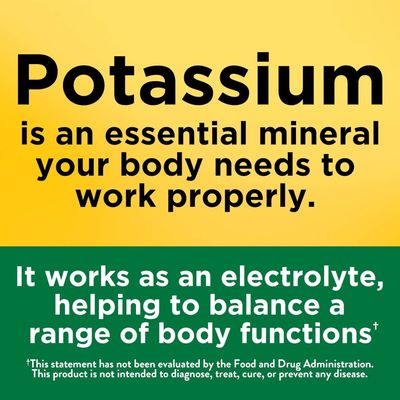 Nature Made Potassium Gluconate 550mg, 100 tablets