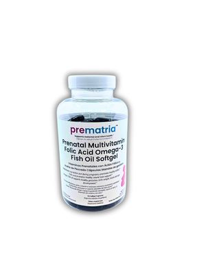 Prematria Prenatal Multivitamin Folic Acid Omega-3 Fish Oil Softgel