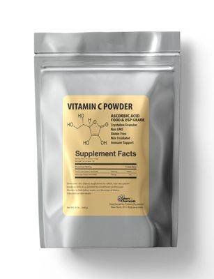 Talsen Chemicals Pure Vitamin C Powder Organic (8 Oz / 226 g) Ascorbic Acid Powder Powerful Antioxidant for Skin DIY Skin Care