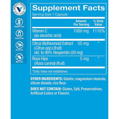 The Vitamin Shoppe C-1000 Complex 1,000MG, Antioxidant That Supports Immune &amp; Cardiovascular Health (300 Capsules)