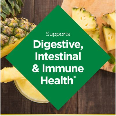 Nature's Bounty Probiotic Gummies, Immune Health &amp; Digestive Balance, Pineapple, Raspberry and Orange Flavor Gummies, 60 Ct