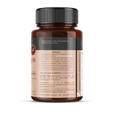 pureclinica Double Strength Vitamin D3 5000IU x 180 Tablets (6 Months Supply!)