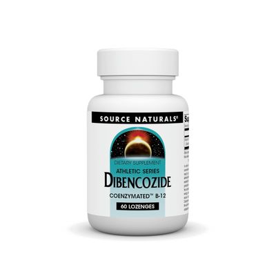 Source Naturals Dibencozide - Coenzymated B-12 Athletic Series, Quick Dissolving Dietary Supplement - 60 Lozenges