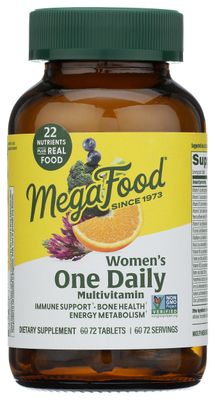 MEGAFOOD Women&#39;s One Daily, 72 CT