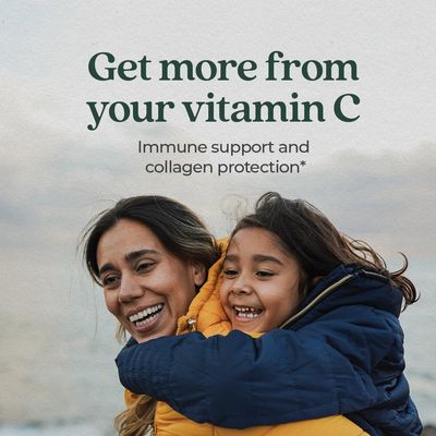 New Chapter Fermented Vitamin C + Elderberry, ONE Daily for Immune Support & Collagen Protection, Made with Organic Herbs, Certified Vegan, Gluten Free, 60 Count