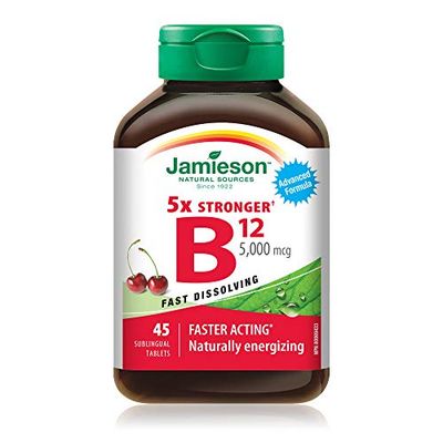 Jamieson Vitamin B12 5,000 mcg, 45 tabs