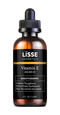 Lisse Pure Concentrated Vitamin E Oil - 160,800 IU - No Carrier Oils Added - D-Alpha-Tocopherol