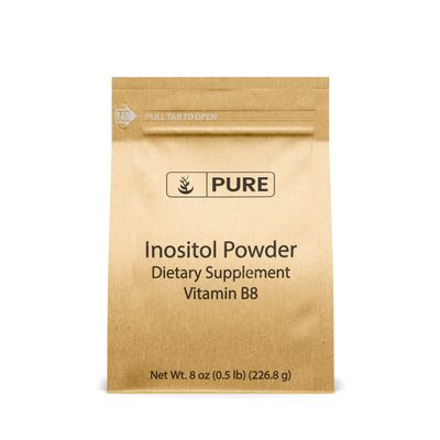 Pure Original Ingredients Inositol (Vitamin B8) Powder (8 oz) Always Pure, No Fillers or Additives, Lab Verified