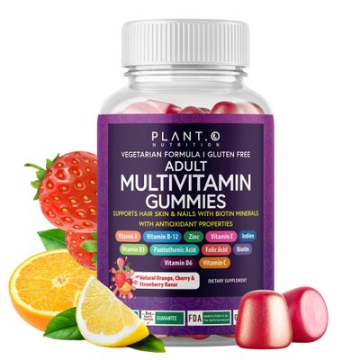 Complete Multivitamin Gummies for Adults - All-in-One Blend of Vitamin A B C D E Zinc and Biotin - Adult Vitamin Gummy for Energy and Immunity - 90 Delicious Gluten Free and Veggie Gummies