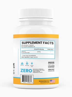 Maximize Within Liposomal Vitamin C Capsules - Enhanced Absorption, 60 Count