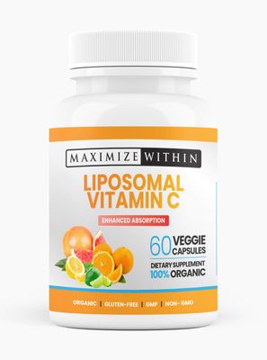Maximize Within Liposomal Vitamin C Capsules - Enhanced Absorption, 60 Count
