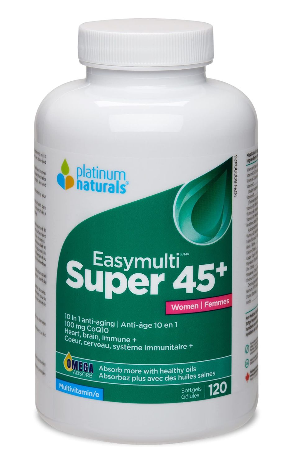 PLATINUM Super Easymulti 45+ For Women ( 120 sgels)