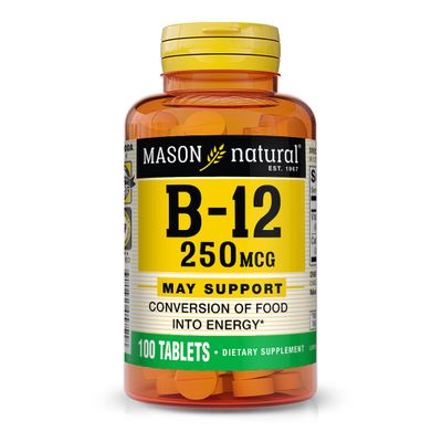 Mason Vitamins Mason Vitamin B 12 250mcg Tablets