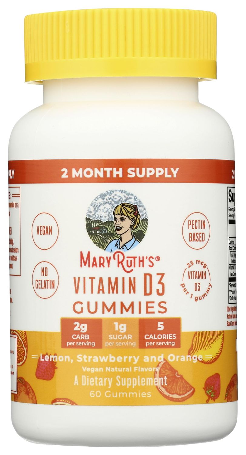 MARYRUTHS Vitamin D3 STRWBRY ORAN