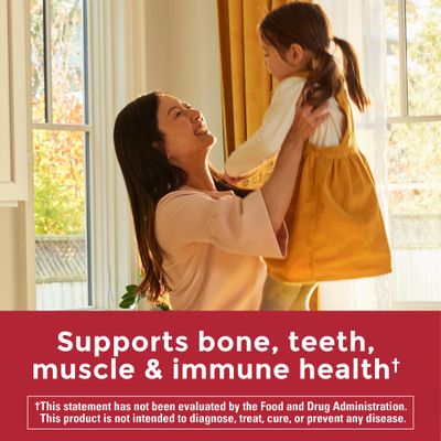 Nature Made Zero Sugar Vitamin D3 Gummies 2000 IU (50 mcg) per Serving, Immune, Bone, Teeth & Muscle Support Supplement, Aspartame Free, 110 Sugar Free Vitamin D Gummies, 55 Day Supply