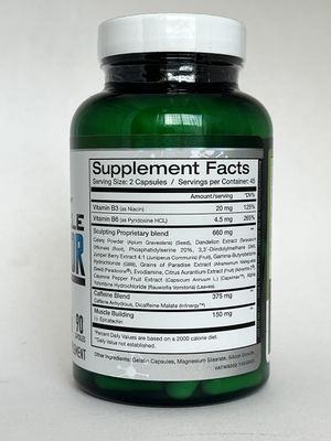 Vital Alchemy The Muscle Sculptor- Muscle Builder with Vitamin B3, B6, Phosphatidylserine, Epicatechin &amp; Cayenne - Supports Muscle Growth, Focus, Energy &amp; Protein Synthesis, Made in USA - 45 Servings