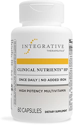 Integrative Therapeutics Clinical Nutrients HP - Multivitamin with Vitamin C, Zinc, Biotin &amp; Vitamin B12 - Antioxidant Support Supplement for Men and Women* - Dairy Free - 60 Capsules