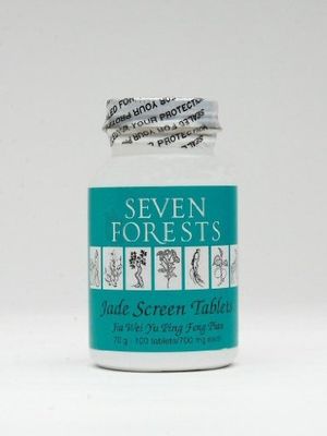 Jade Screen Tablets By Seven Forests, 100 Tablets, 700 Mg. Each