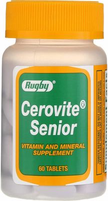 Rugby Cerovite Senior 60 CT (3 Pack)
