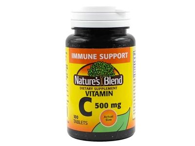 Nature&#39;s Blend Vitamin C 500 mg 100 Tablets