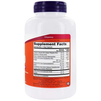 Now Foods B-50 250 Veg Caps