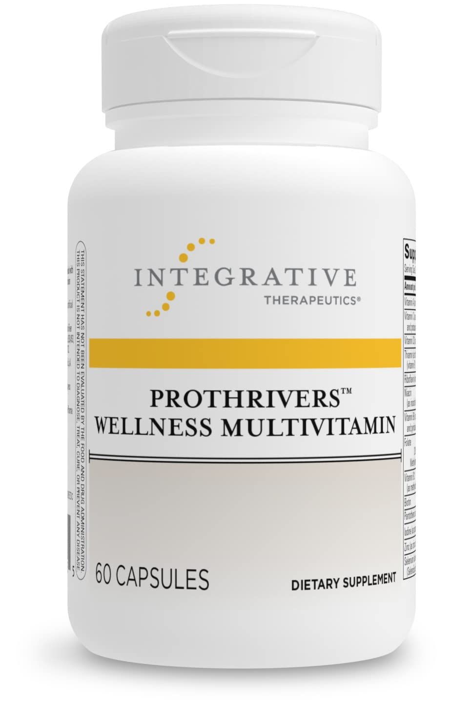 Integrative Therapeutics ProThrivers Wellness Flavonoid Complex - Supports Healthy Antioxidant Pathways* - With CoQ10, Curcumin Extract, Green Tea Extract and L-Glutathione - Dairy Free - 60 Capsules